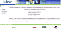 Desktop Screenshot of behosting.com